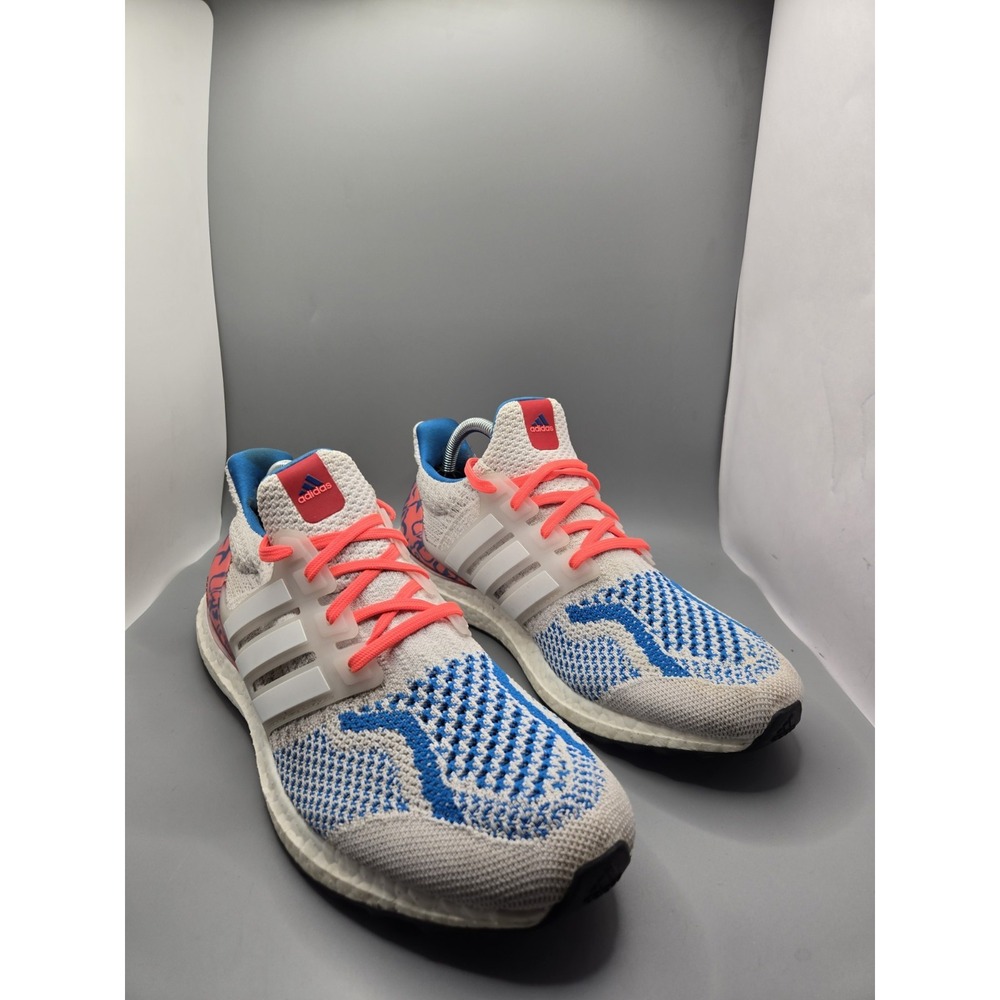 Adidas UltraBoost 5.0 DNA White Turbo Running Shoes‎ Men Size 9.5